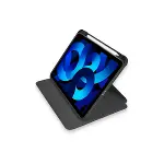 Apple İpad 10.2 (7.nesil) Kılıf Ling 360 Kalemlikli Tablet Kılıf - Siyah-2