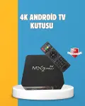 Android TV Box 4K – 2GB RAM 16GB ROM, Kablosuz Wi-Fi Medya Oynatıcı-1