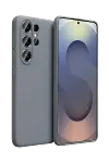 Samsung Galaxy S26 Ultra Nano içi Kadife Silikon - Gri-1
