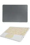 Touchpad Uyumlu Bluetooth Klavye Slim Kablosuz Wifi Q Klavye-5