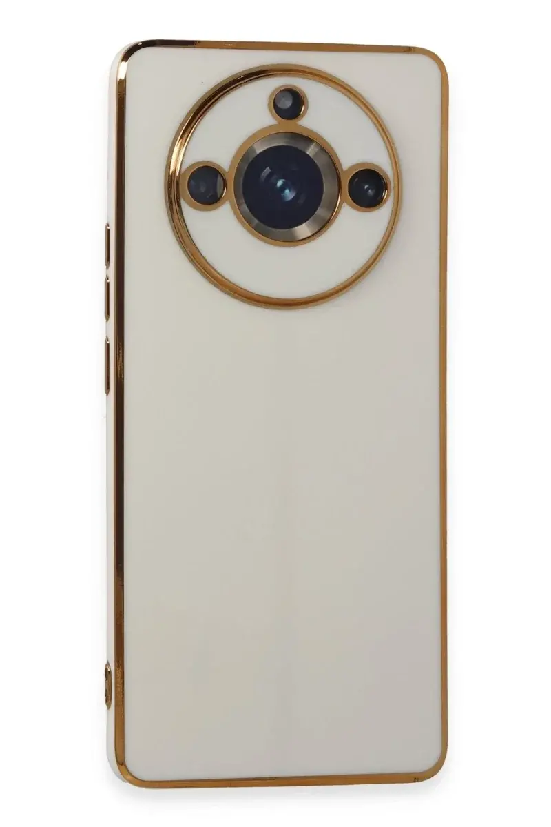 Realme 11 Pro Kılıf Volet Silikon - Beyaz