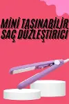 Saç Düzleştirici Pürüzsüz Parlaklık Seyahat Tipi Taşınabilir Serak Kaplama-2