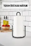 Metal Kağıt Havluluk & Dik Havlu Peçetelik Siyah 28 Cm-1