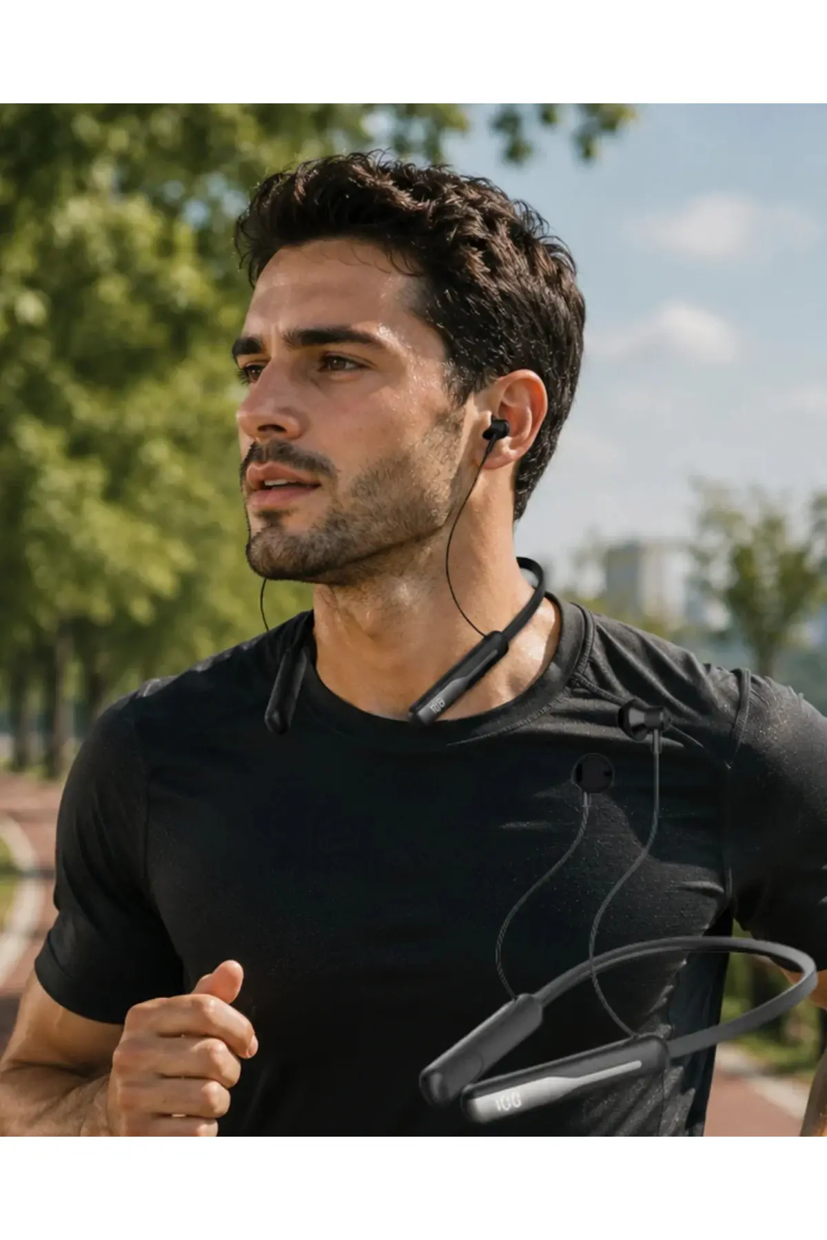 Ses Değiştirme Özellikli Boyun Askılı Bluetooth Spor Kulaklığı