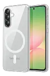 Samsung Galaxy A27 5G Combo Sert Şeffaf Magsafe Kapak - Şeffaf-1