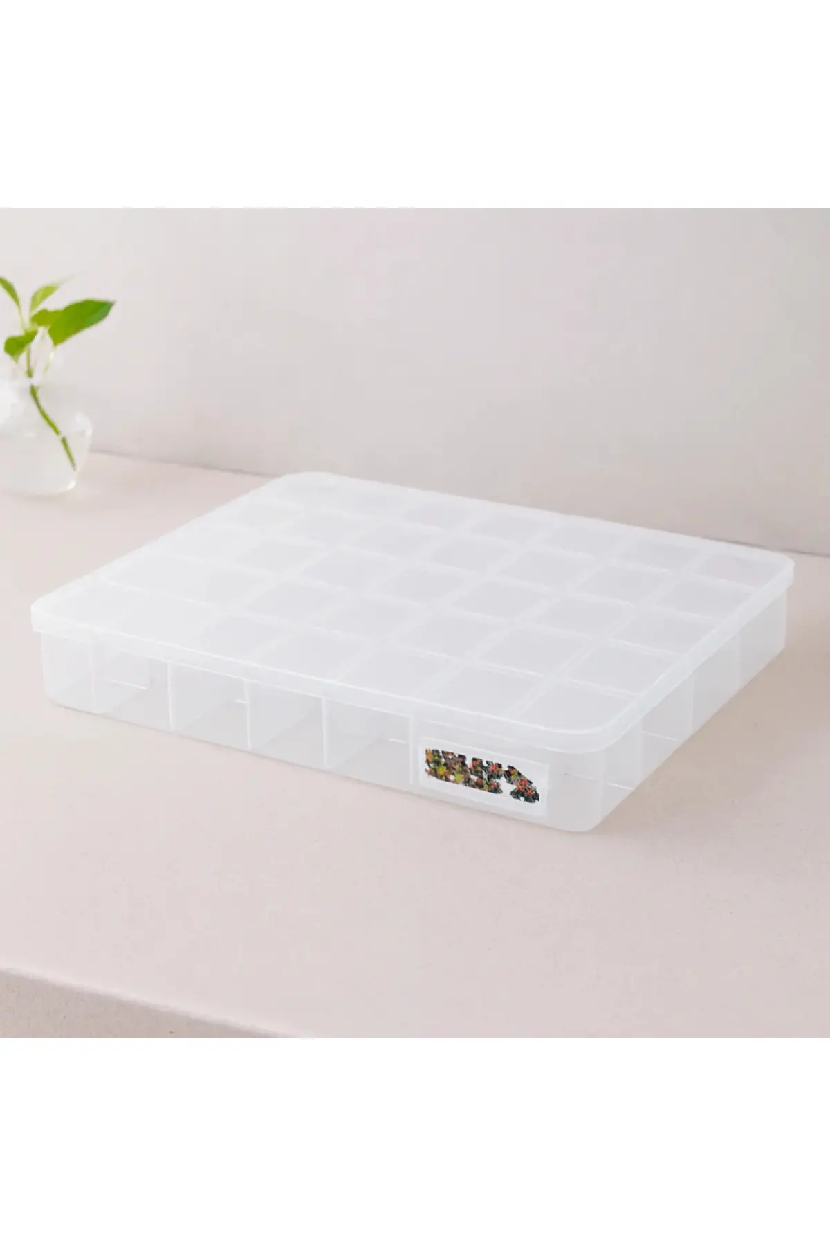 Şeffaf Organizer Box 40 Bölmeli