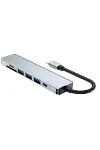 8 Portlu Macbook Çevirici Type C Hub SD TF USB Çoğaltıcı Ethernet-1