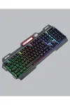 RGB Aydınlatmalı Klavye Mouse Seti – USB Bağlantılı, Türkçe Q, Ayarlanabilir DPI, Ergonomik Yapı-2
