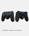 Titreşimli Kablosuz Oyun Kolu – PS4, PC, Mobil, Tablet ve Steam Uyumlu-2