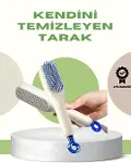 Anti-Statik Saç Tarağı – Kolay Tezlenebilir, Silikon Masaj Uçlu, Kompakt Boyut-1