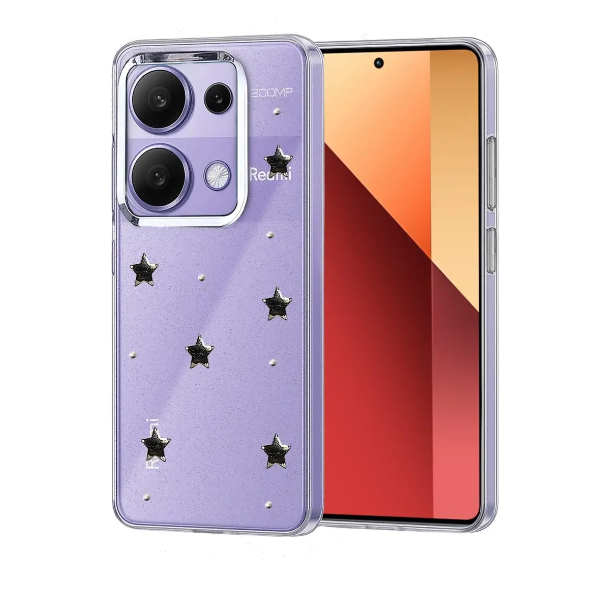 Xiao Red Note 13 Pro 4g Fiyonk Desenli Kapak - Desen 4
