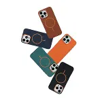 Joko Apple İphone 16 Pro Max Luno Deri Magsafe Kapak - Siyah-2