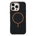 Joko Apple İphone 16 Pro Max Luno Deri Magsafe Kapak - Siyah-1