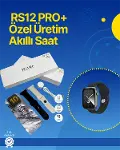 . RS12 PRO+ 2025 Serisi Full Ekranlı Akıllı Saat – 2GB Hafıza, Titanyum Kasa, Suya Dayanıklı, Uzun Ş-1