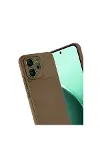 Oppo Reno 14 Auto Focus Karbon Kapak - Kahverengi-2