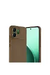 Oppo Reno 14 Auto Focus Karbon Kapak - Kahverengi-3