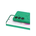 Samsung Galaxy S26 Regal Magsafe Standlı Kapak - Yeşil-3