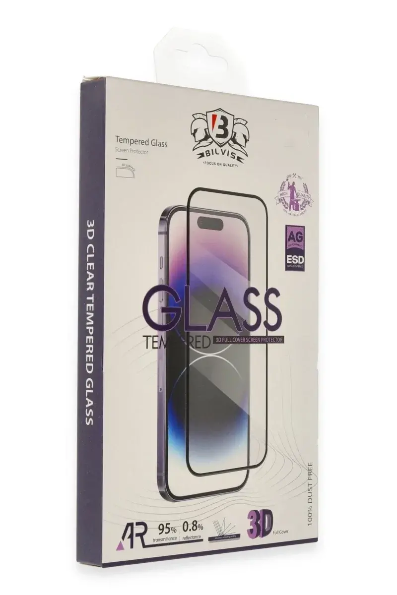 Apple iPhone 16 Bilvis 3D Cam Ekran Koruyucu