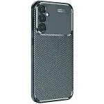 Samsung Galaxy S24 FE Kılıf Auto Focus Karbon Kapak - Koyu Yeşil-2