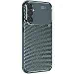 Samsung Galaxy S24 FE Kılıf Auto Focus Karbon Kapak - Koyu Yeşil-3