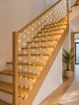 LED Ağ Işık Dekoratif File Aydınlatma Balkon Oda ve Bahçe Süsleme Yeni Nesil-2