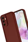 Samsung Galaxy A17 5G Viera Silikon - Bordo-3