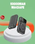 10000 mAh Kablosuz Hızlı Şarj Destekli Powerbank – 15W, PD20W, Type-C Girişli-1
