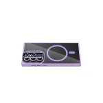 Joko Samsung Galaxy S25 Ultra Rem Lensli Magsafe Standlı Kapak - Lila-4