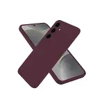 Samsung Galaxy A56 Kılıf First Silikon - Mürdüm-3