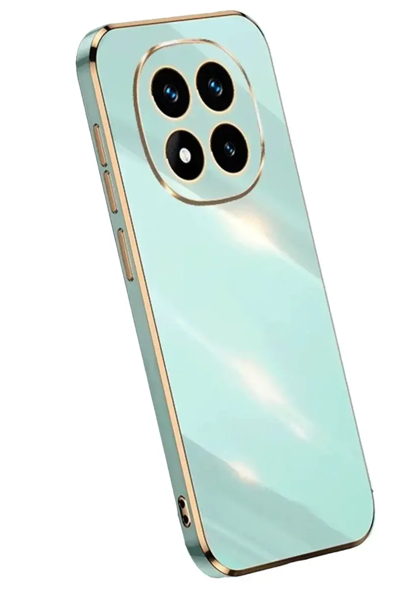 Xiao Red Note 14 Pro 5G Kılıf Volet Silikon - Açık Yeşil