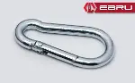 Yaylı Karabina, Çengel, Kanca 5mm - 50 Adet-2