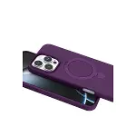 Apple İphone 16 Pro Max Regal Magsafe Standlı Kapak - Derin Mor-4