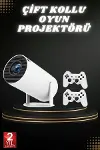 Taşınabilir Android Projeksiyon Ayaklı Çift Kollu 4K Çözünürlüklü Sinema Projeksiyonu-2