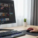 Kırmızı Renkli Baş Parmak Destekli Ergonok Sessiz Kablosuz Mouse – USB Alıcılı, Ofis ve Oyun İçin Ko-4