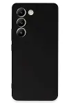 Vivo V30 Lite 4G Kılıf First Silikon - Siyah-1