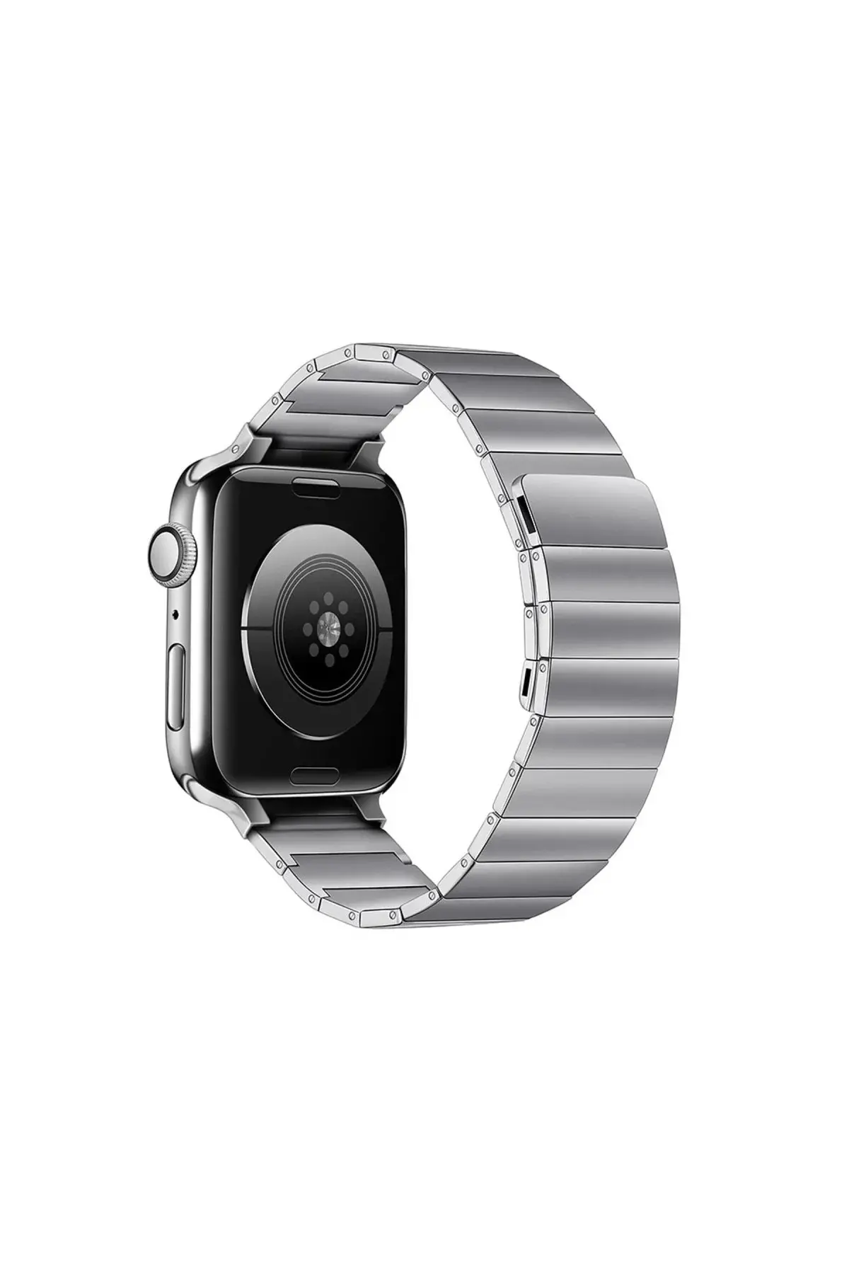 Apple Watch 38mm Kr404 Huks Kordon - Gümüş