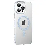 Joko Apple İphone 16 Pro Max Move Taşlı Magsafe Kapak - Mavi-1