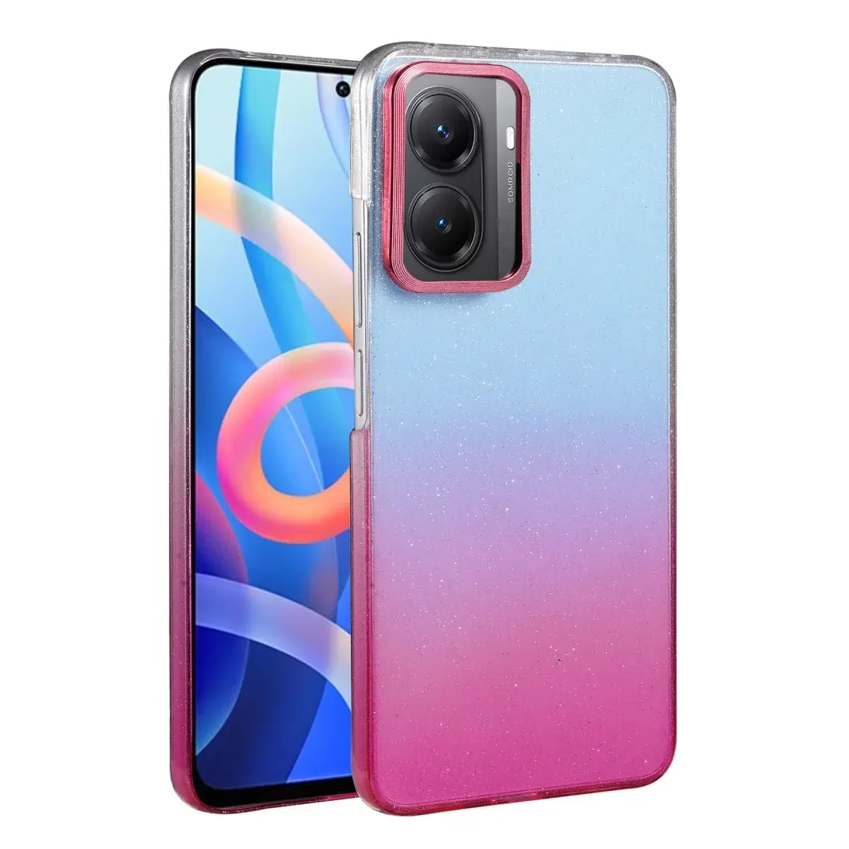 Xiao Poco X7 Pro Glossy Kapak - Pembe