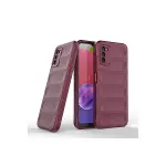 Samsung Galaxy A03s Kılıf Optimum Silikon - Bordo-2