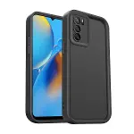 Oppo A16 Kılıf Viera Silikon - Siyah-3