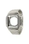 Apple Watch 45mm Kr409 Metal Kordon - Gümüş-2