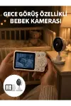 Gece Görüşlü Kablosuz Bebek Monitörü Ağlama ve Hareket Algılama Yeni Nesil-1