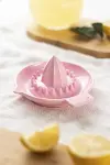 Akrilik Koyu Pembe Limon Sıkacağı Pratik Limon Sıkacağı-1