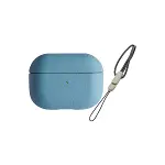 Apple Airpods 3 (3.nesil) 405 Deri Kılıf - Sierra Blue-1