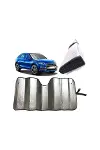 Katlanabilir Araç Ön Cam Güneş Koruma Perdesi Ford Focus Honda Civic Opel Astra Hyundai i20-5