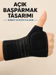 Avuç İçi Destekli El Bilekliği Metal Destekli Ayarlanabilir Bilek Ateli-1
