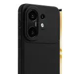 Vivo X200 Fe Auto Focus Karbon Kapak - Siyah-3