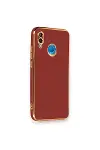 Huawei P20 Lite Kılıf Volet Silikon - Kırmızı-2