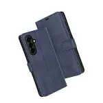 Samsung Galaxy S25 Fe Trend S Plus Kapaklı Kılıf - Lacivert-3