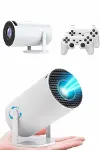 4K Wireless Çift Kollu Kumandalı Oyun Projeksiyonu Retro Video Oyunu Yeni Nesil-4